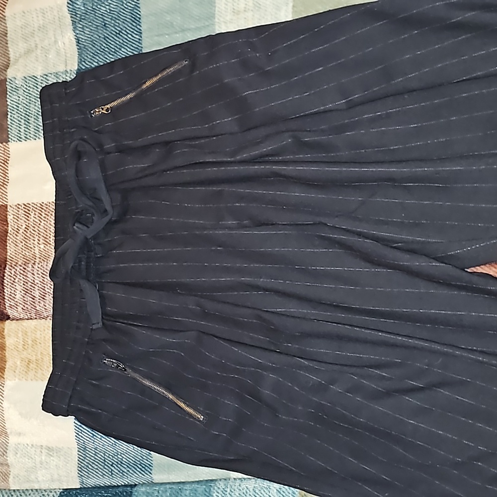 Free People Pinstripe Trousers!! Size large
